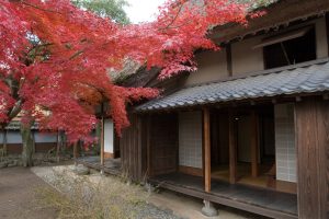 秋風庵の紅葉写真