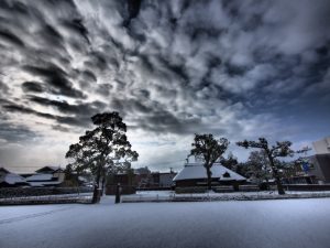 雪化粧写真