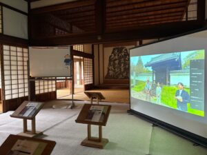 「弘道館入学体験」開始あいさつの写真